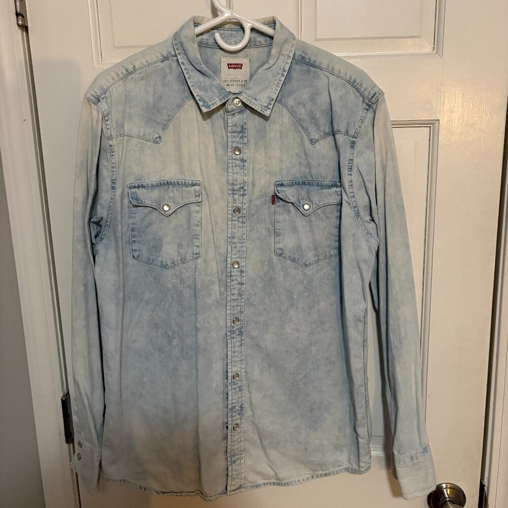 Levi denim shirt